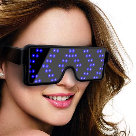 Make a fashion statement with LED eye glasses